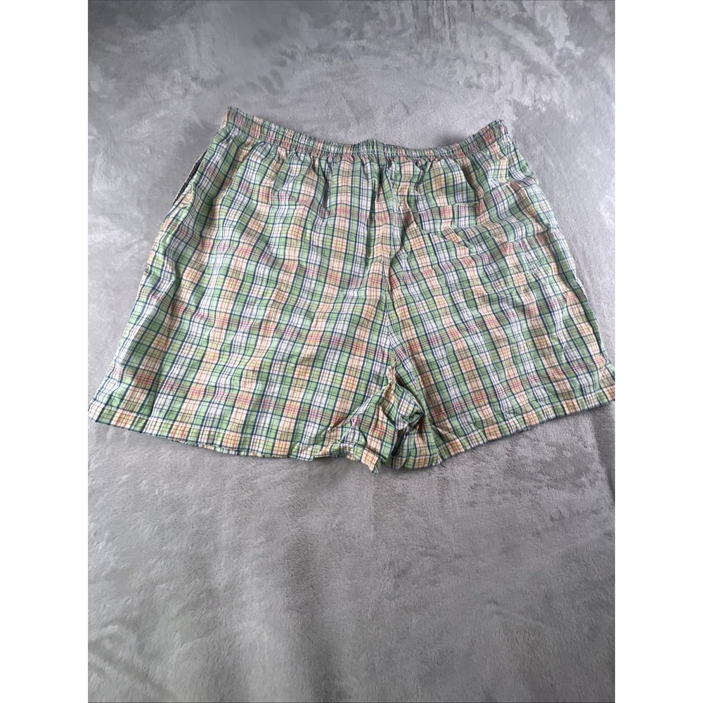 Vintage J. Crew Shorts Plaid Oarsman Chino Size Large‎ Pockets Preppy  Men's - Picture 11 of 11